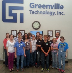 Bryan Adams, Assembly Manager gave students a tour of GTI.
