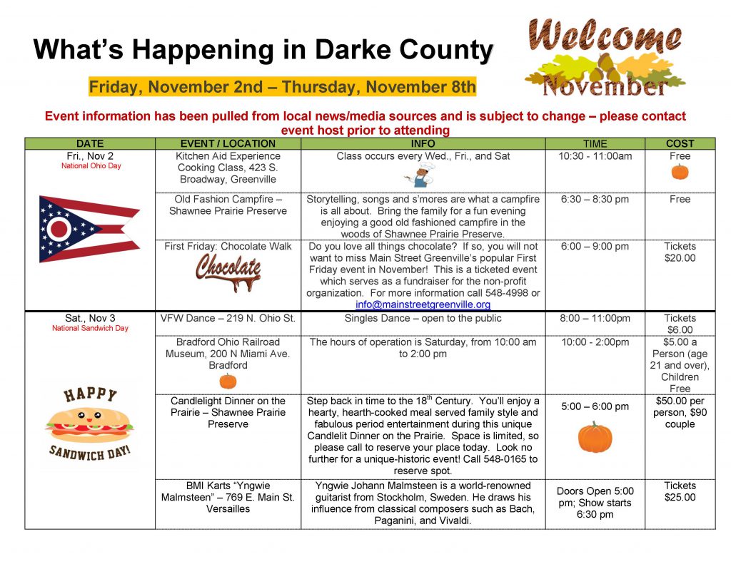 Community Calendar Whats Happening 10.26.18 Page 06